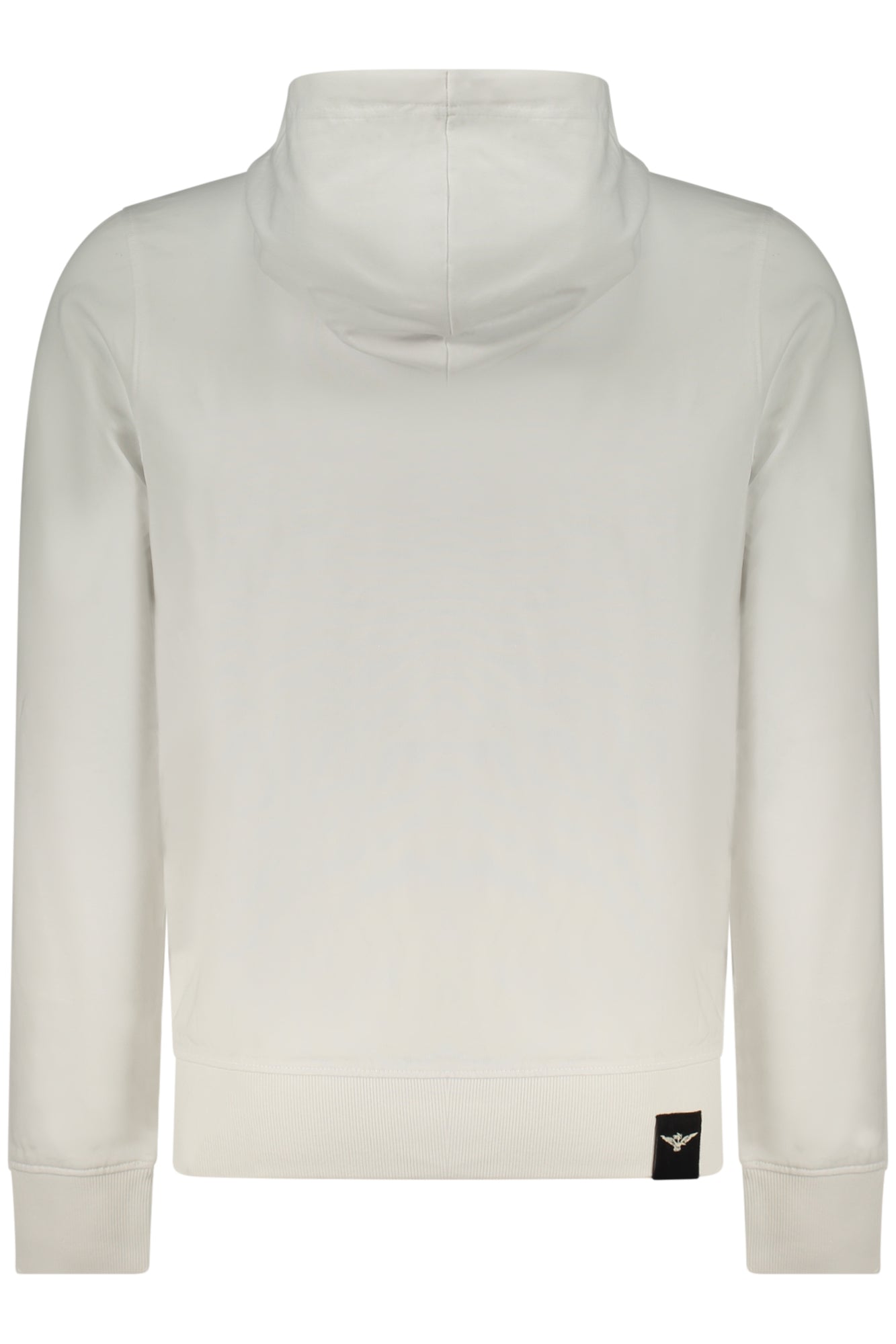 WEISSES HERREN-SWEATSHIRT MIT REISSVERSCHLUSS DER MILITÄRAKADEMIE