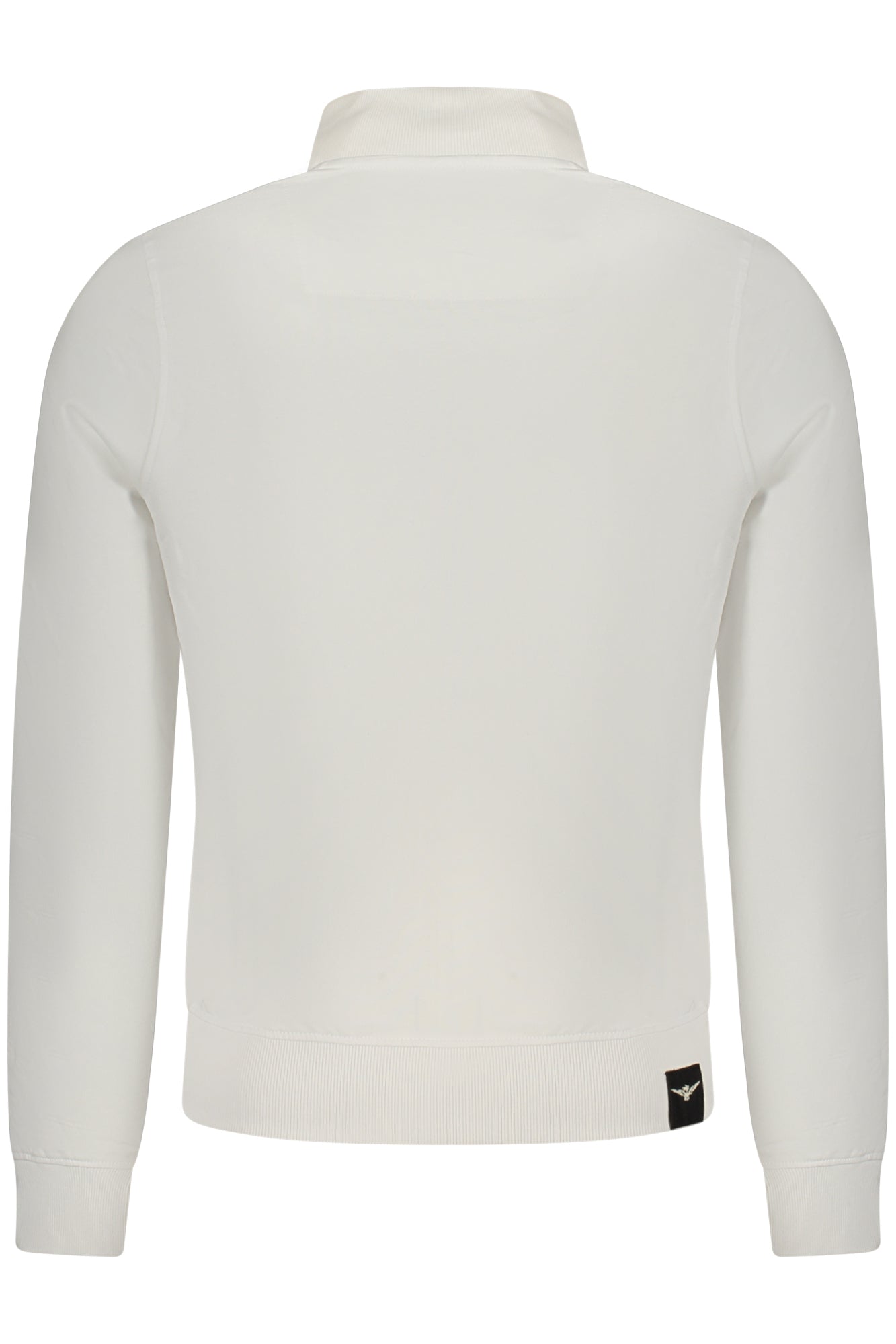 WEISSES HERREN-SWEATSHIRT MIT REISSVERSCHLUSS DER MILITÄRAKADEMIE