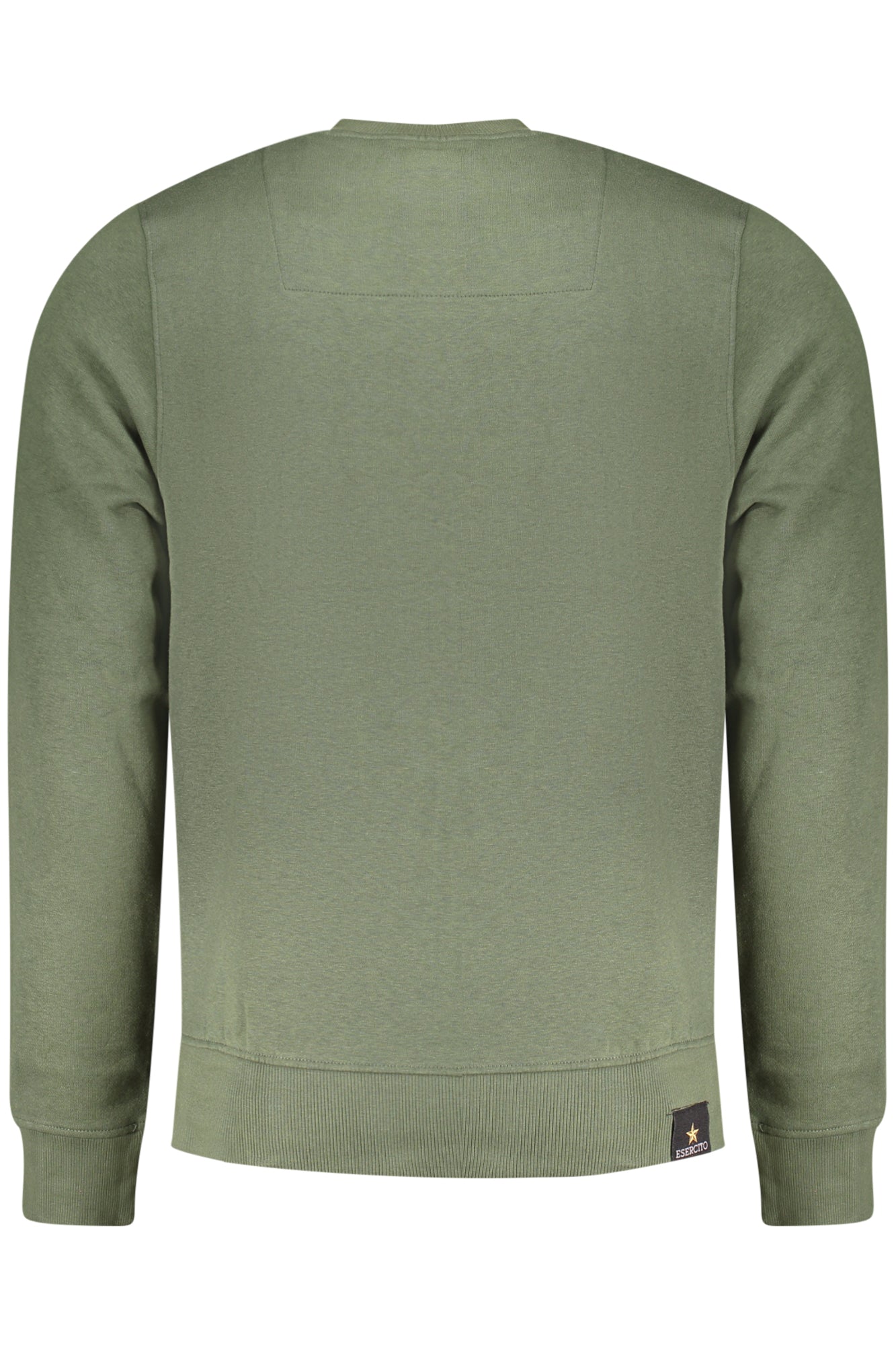MILITARY ACADEMY HERREN-SWEATSHIRT MIT REISSVERSCHLUSS, GRÜN