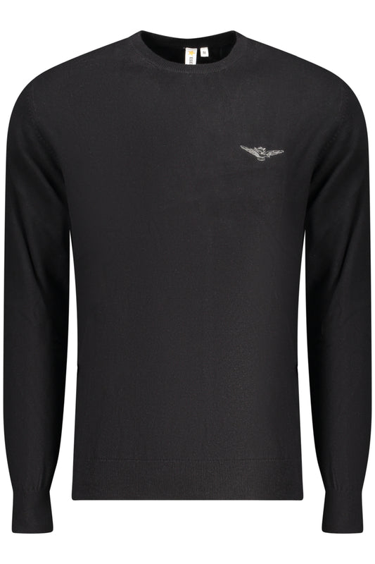 Schwarzes Herrenhemd der Militärakademie