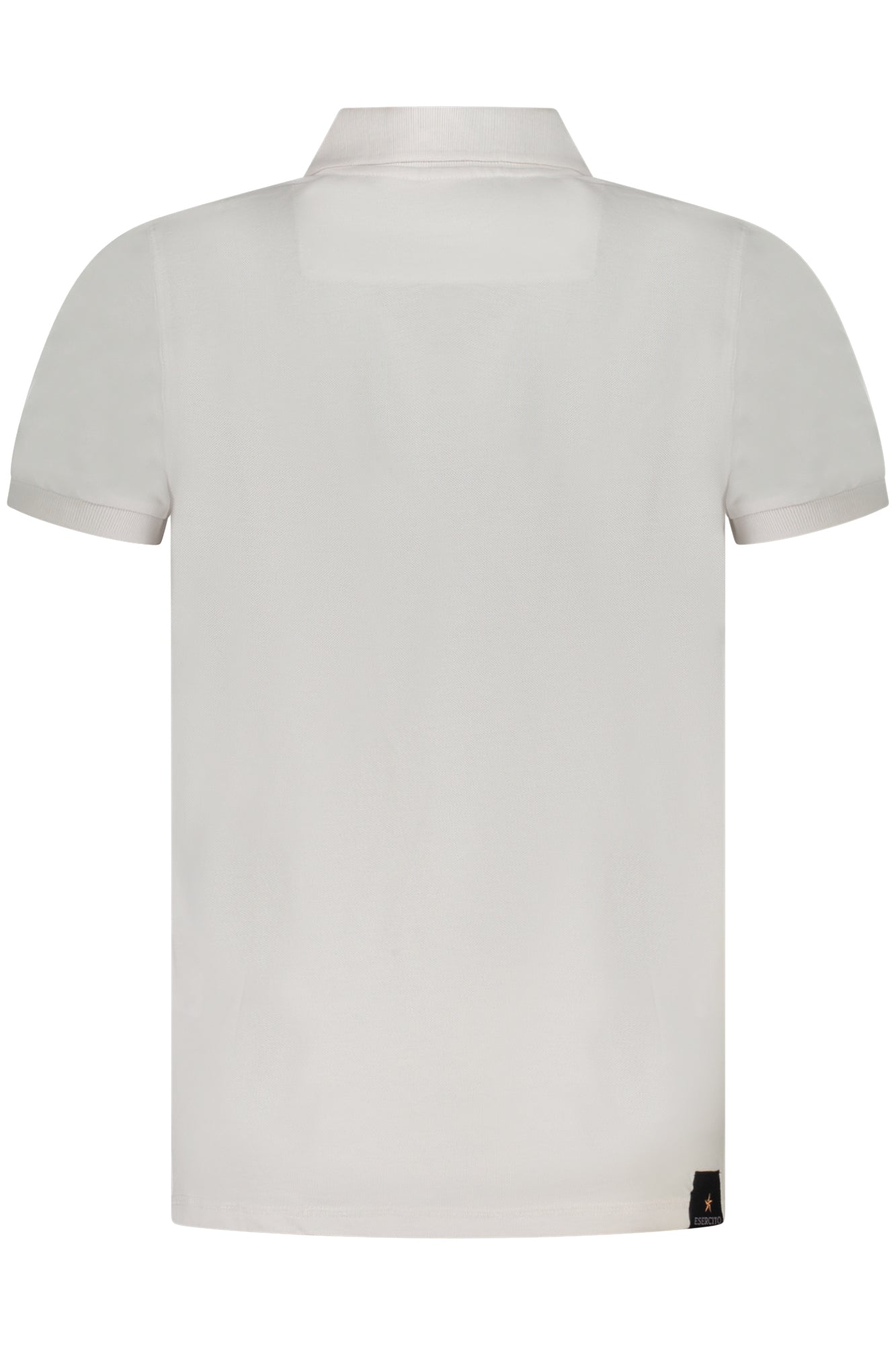 MILITARY ACADEMY HERREN KURZARM-POLO WEISS