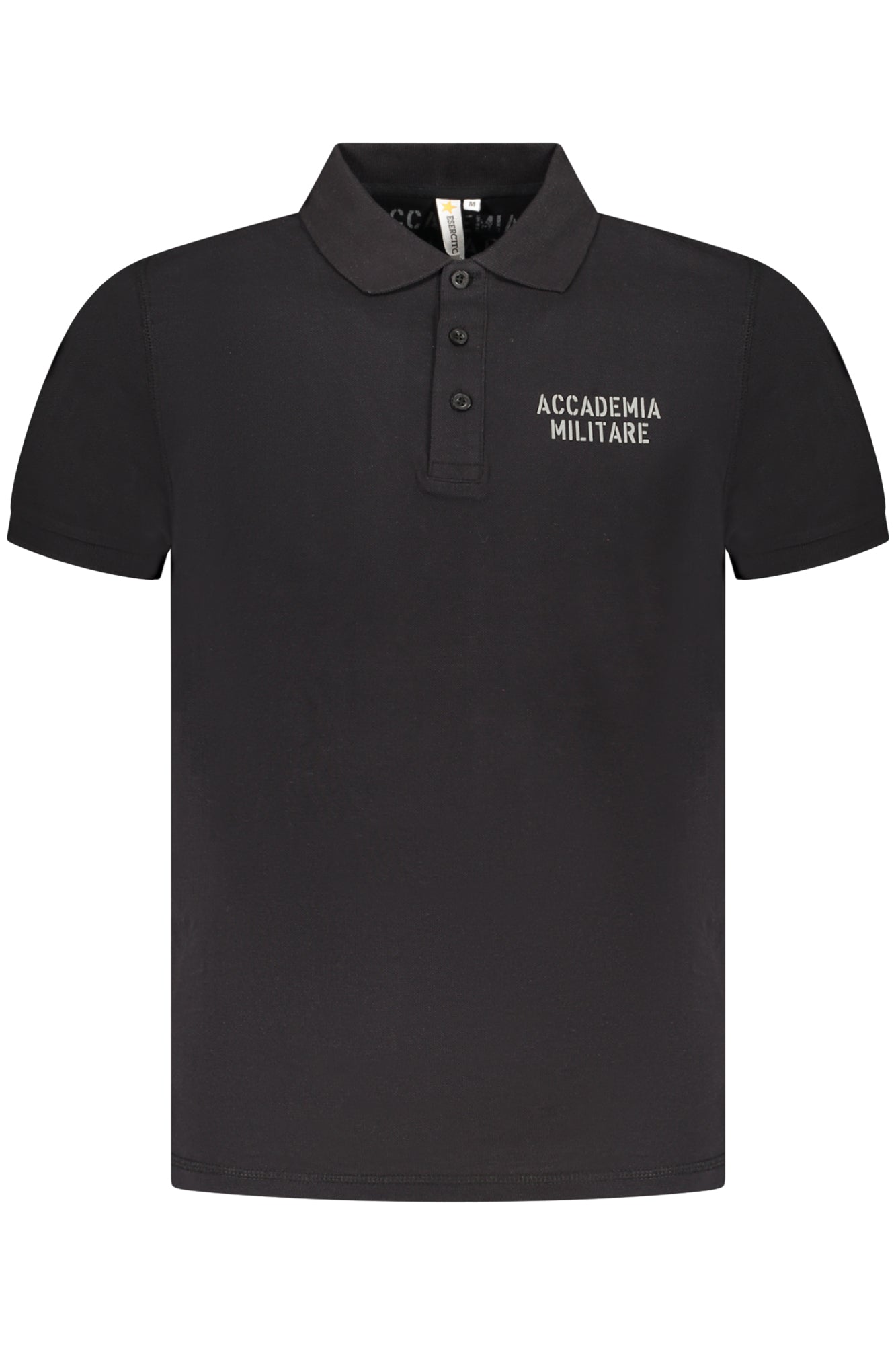 MILITARY ACADEMY SCHWARZES HERREN-KURZARM-POLO