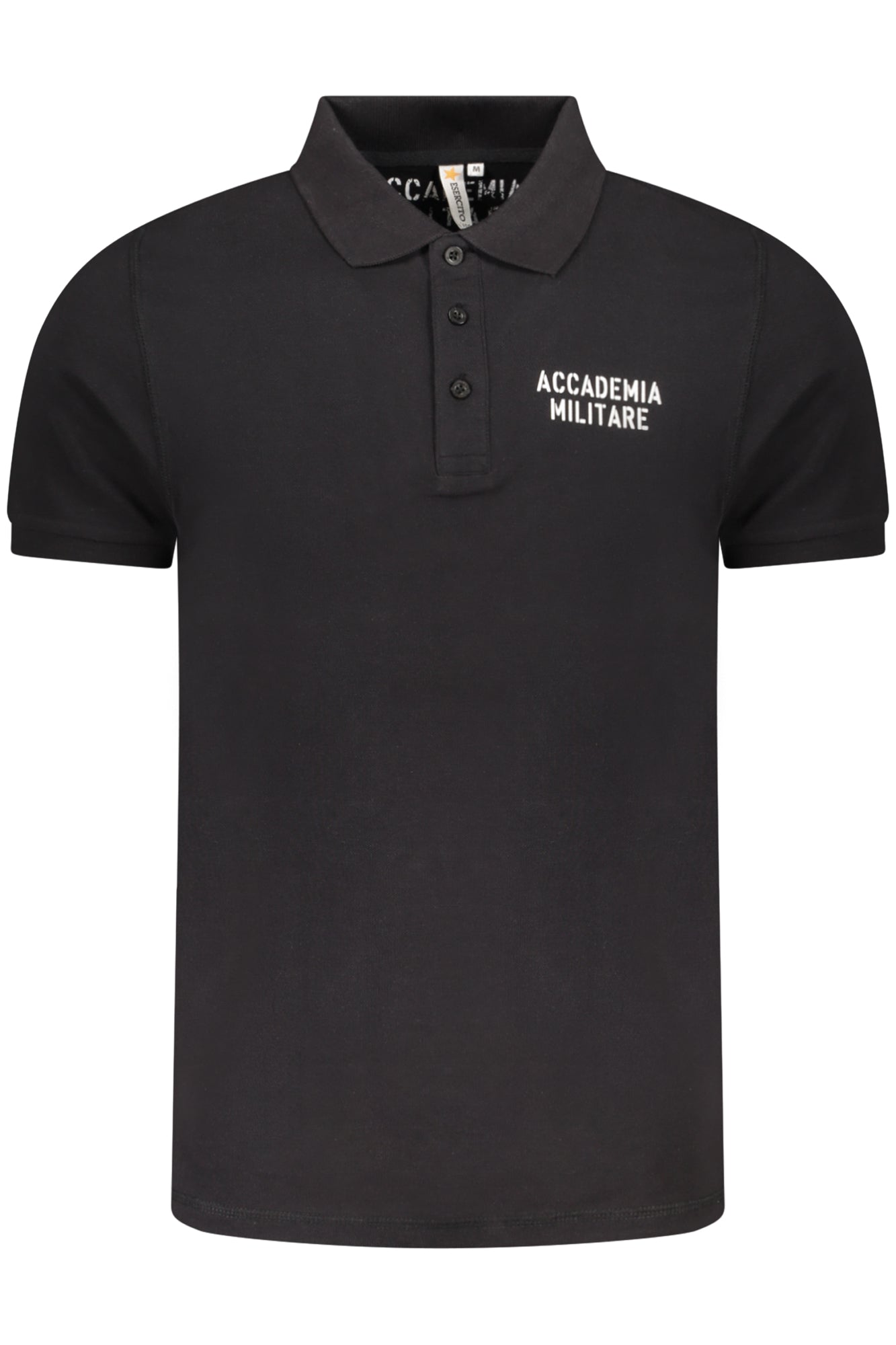 MILITARY ACADEMY SCHWARZES HERREN-KURZARM-POLO
