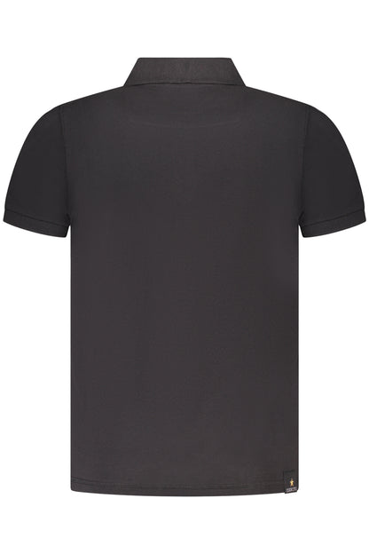 MILITARY ACADEMY SCHWARZES HERREN-KURZARM-POLO