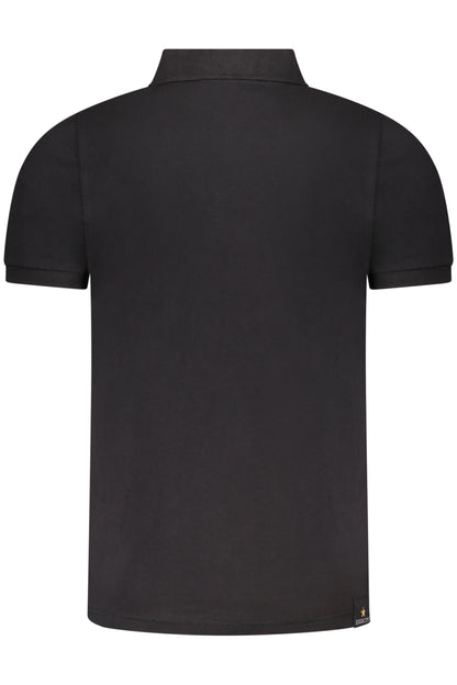 MILITARY ACADEMY SCHWARZES HERREN-KURZARM-POLO