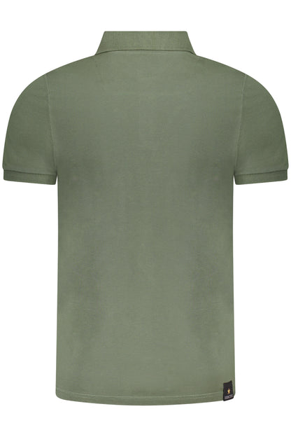 MILITARY ACADEMY HERREN KURZARM-POLOSHIRT GRÜN