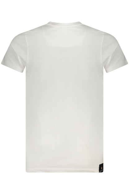 MILITARY ACADEMY KURZARM-T-SHIRT HERREN WEISS
