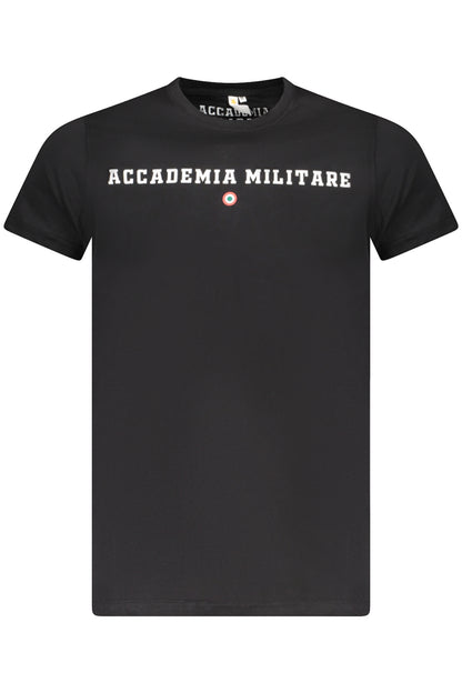 MILITARY ACADEMY SCHWARZES HERREN KURZARM-T-SHIRT