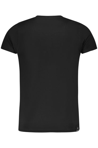 MILITARY ACADEMY SCHWARZES HERREN KURZARM-T-SHIRT