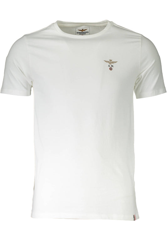 AERONAUTICA MILITARE WHITE MAN EXTERNES T-SHIRT