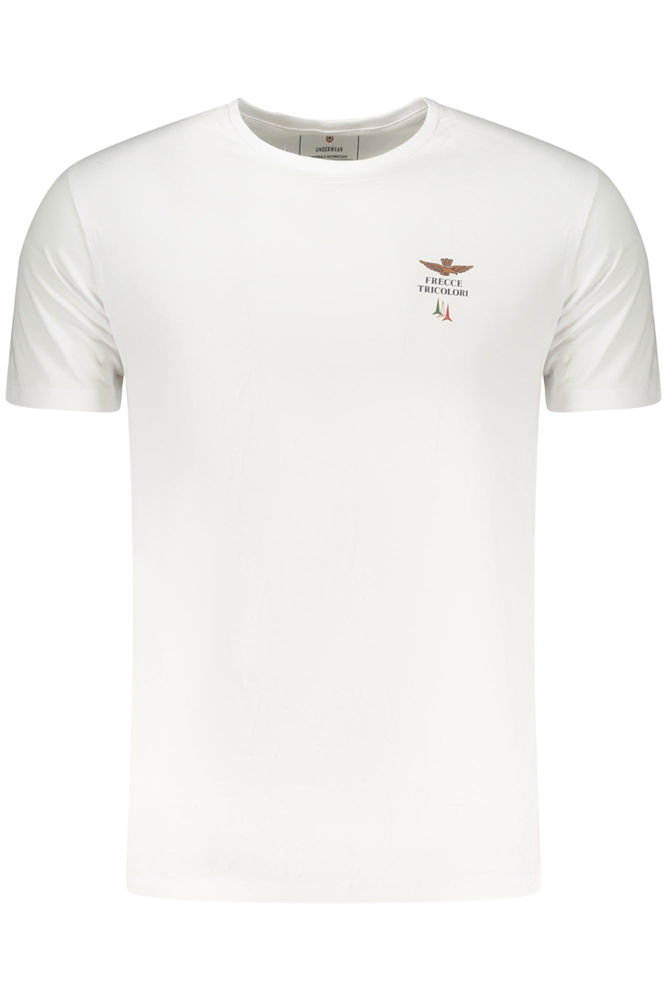 AERONAUTICA MILITARE Herren-Outdoor-T-Shirt, weiß