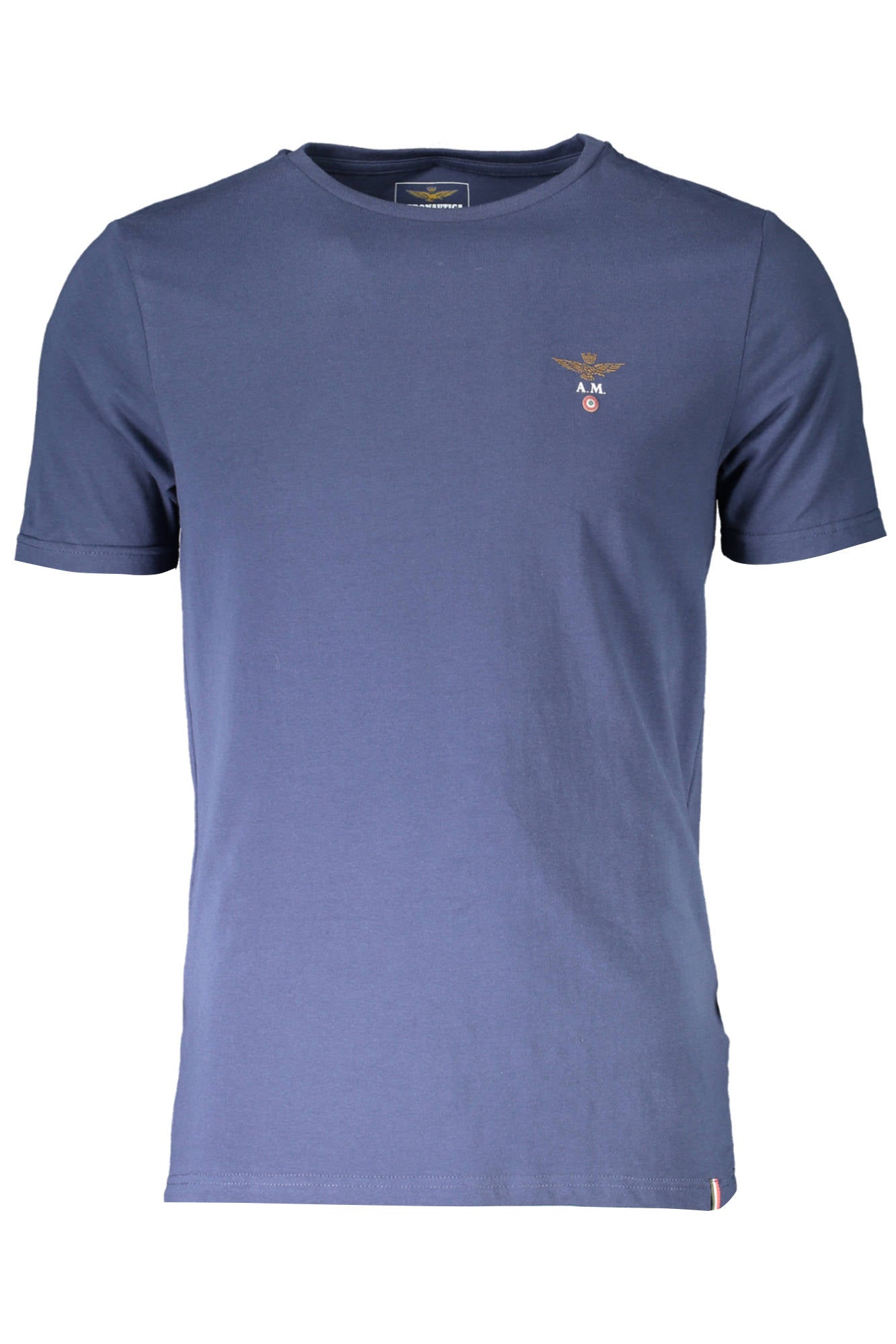 AERONAUTICA MILITARE BLAUES OUTDOOR-T-SHIRT FÜR HERREN