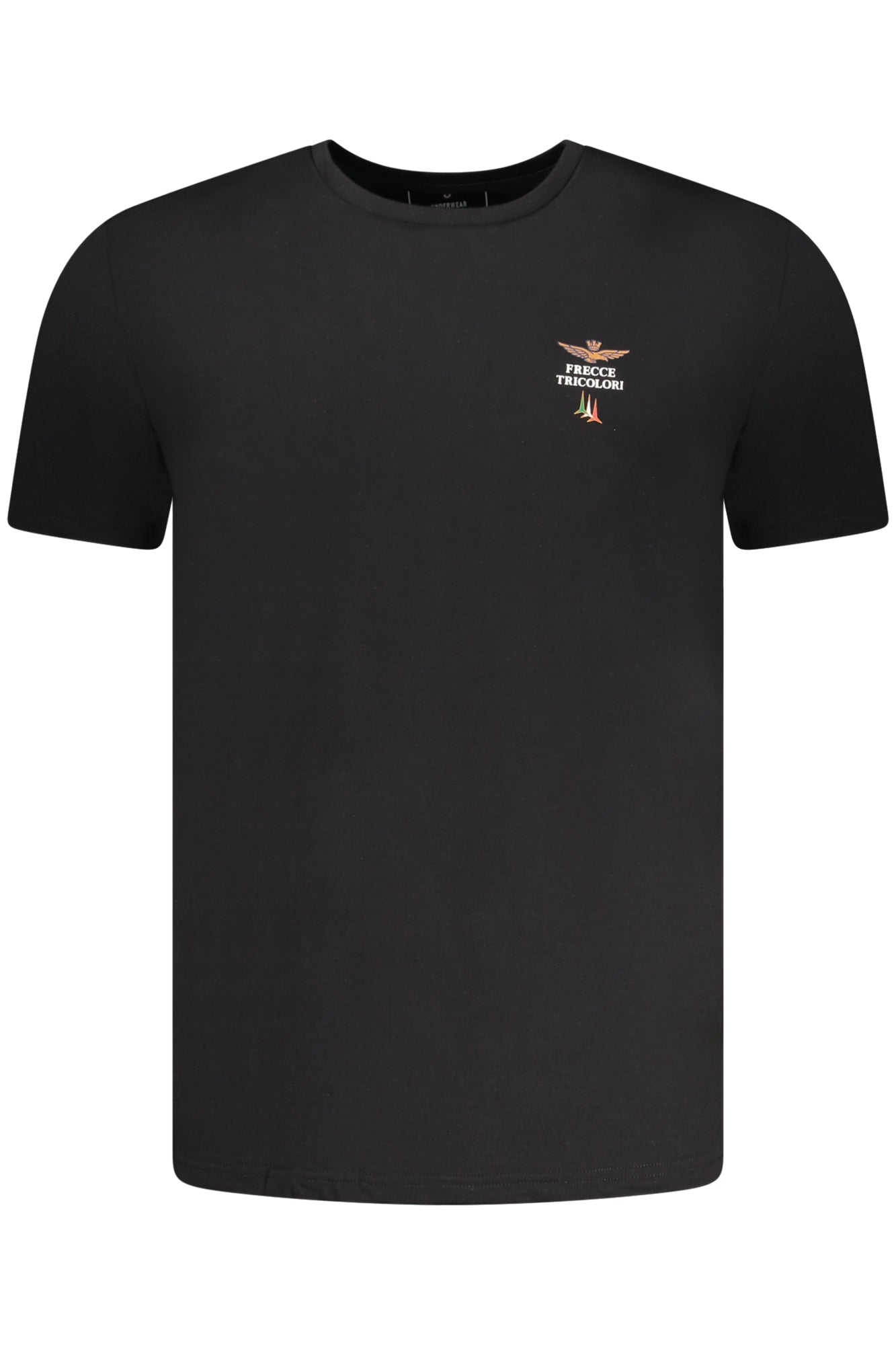 AERONAUTICA MILITARE HERREN SCHWARZES OUTFIT-T-SHIRT