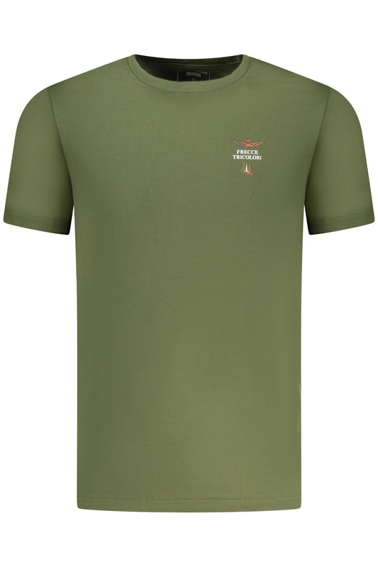 AERONAUTICA MILITARE Herren-Outdoor-T-Shirt, grün