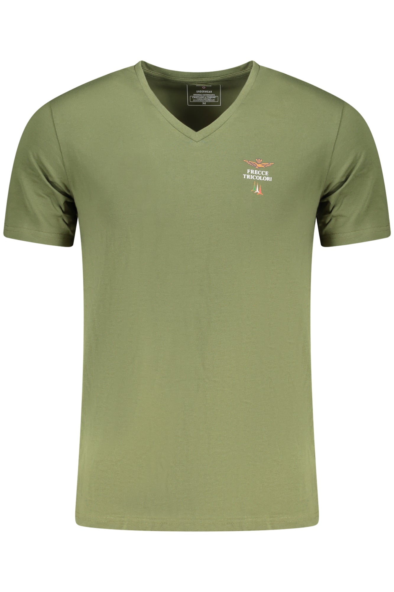 AERONAUTICA MILITARE Herren-Outdoor-T-Shirt, grün