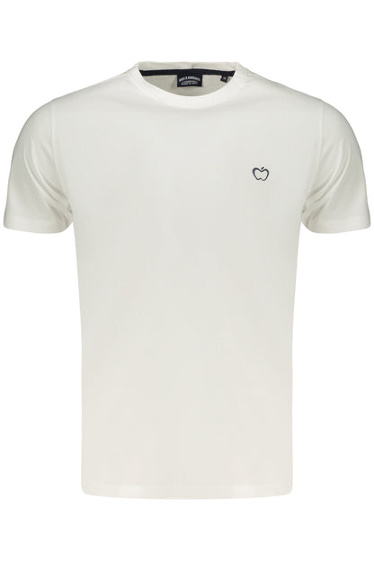 Kisses &amp; Hugs Herren-T-Shirt, weiß, kurzärmelig