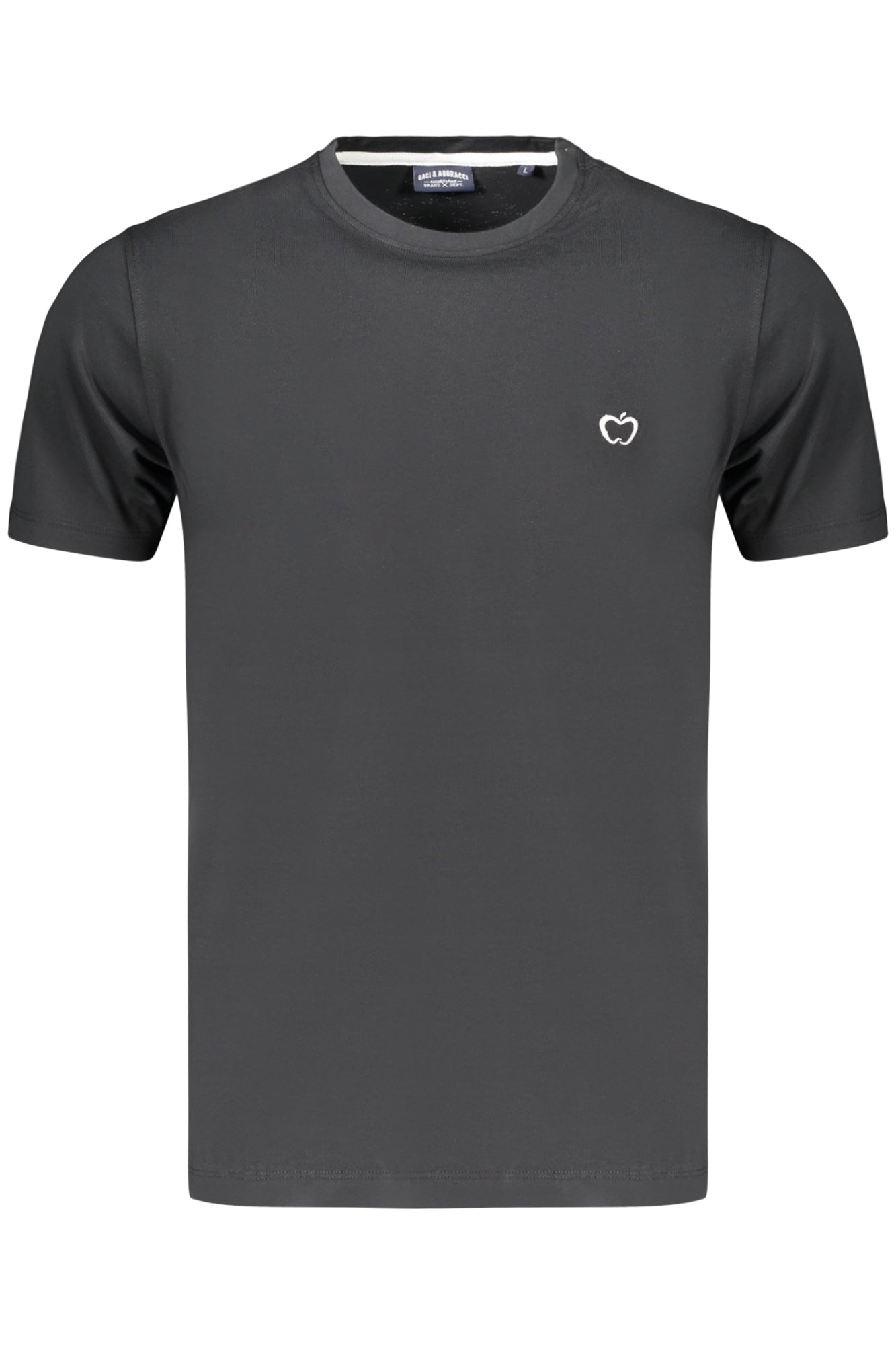 Kisses &amp; Hugs Herren Schwarzes Kurzarm-T-Shirt