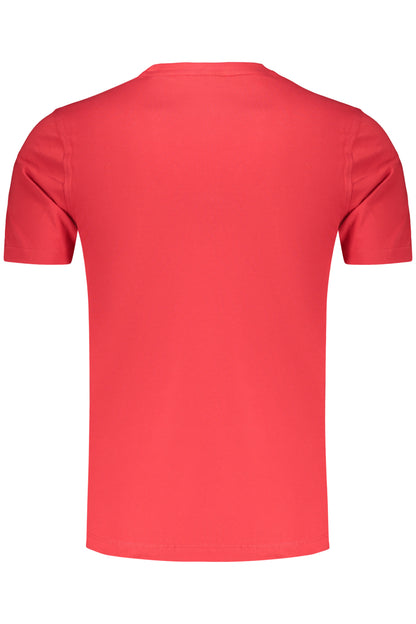 Kisses &amp; Hugs Herren-T-Shirt, rot, kurzärmelig