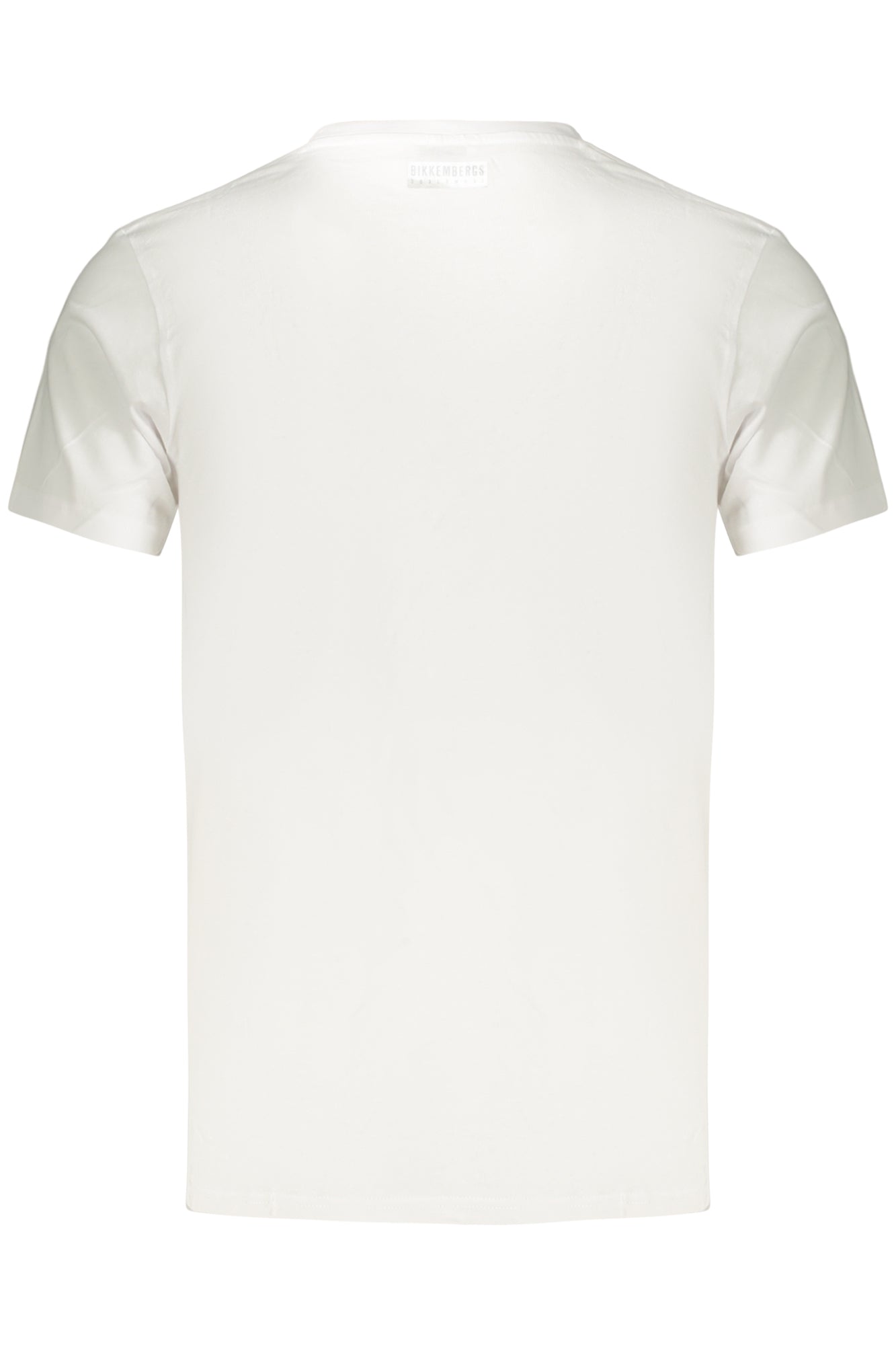 BIKKEMBERGS Herren Kurzarm-T-Shirt Weiß