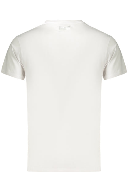 BIKKEMBERGS Herren Kurzarm-T-Shirt Weiß