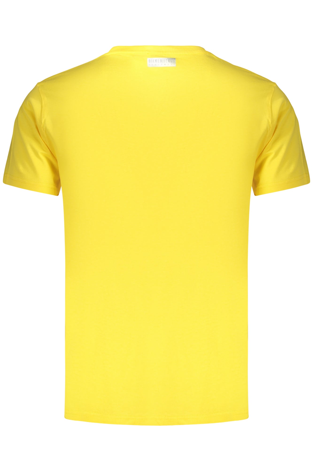 BIKKEMBERGS Herren Kurzarm-T-Shirt Gelb