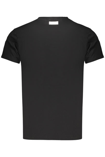 BIKKEMBERGS Herren Kurzarm-T-Shirt Schwarz