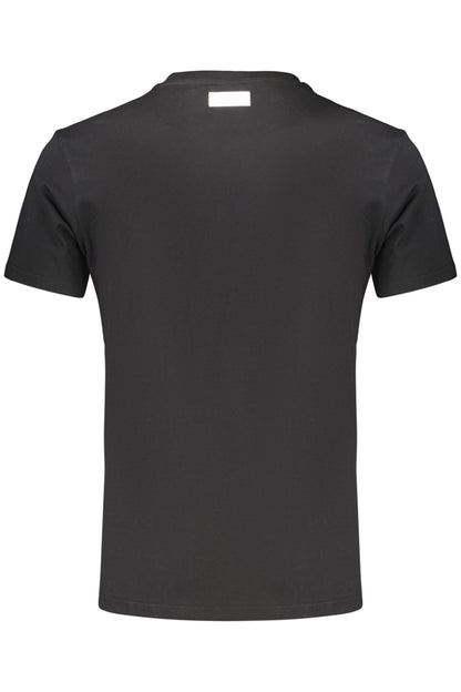 BIKKEMBERGS Herren Kurzarm-T-Shirt Schwarz