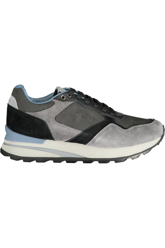BLAUER HERREN SPORTSCHUHE GRAU