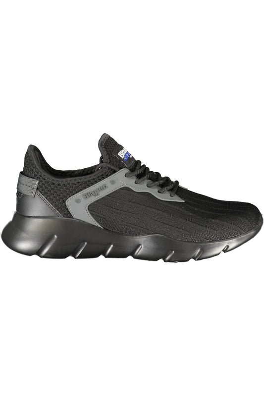 BLAUER HERREN SPORTSCHUHE SCHWARZ