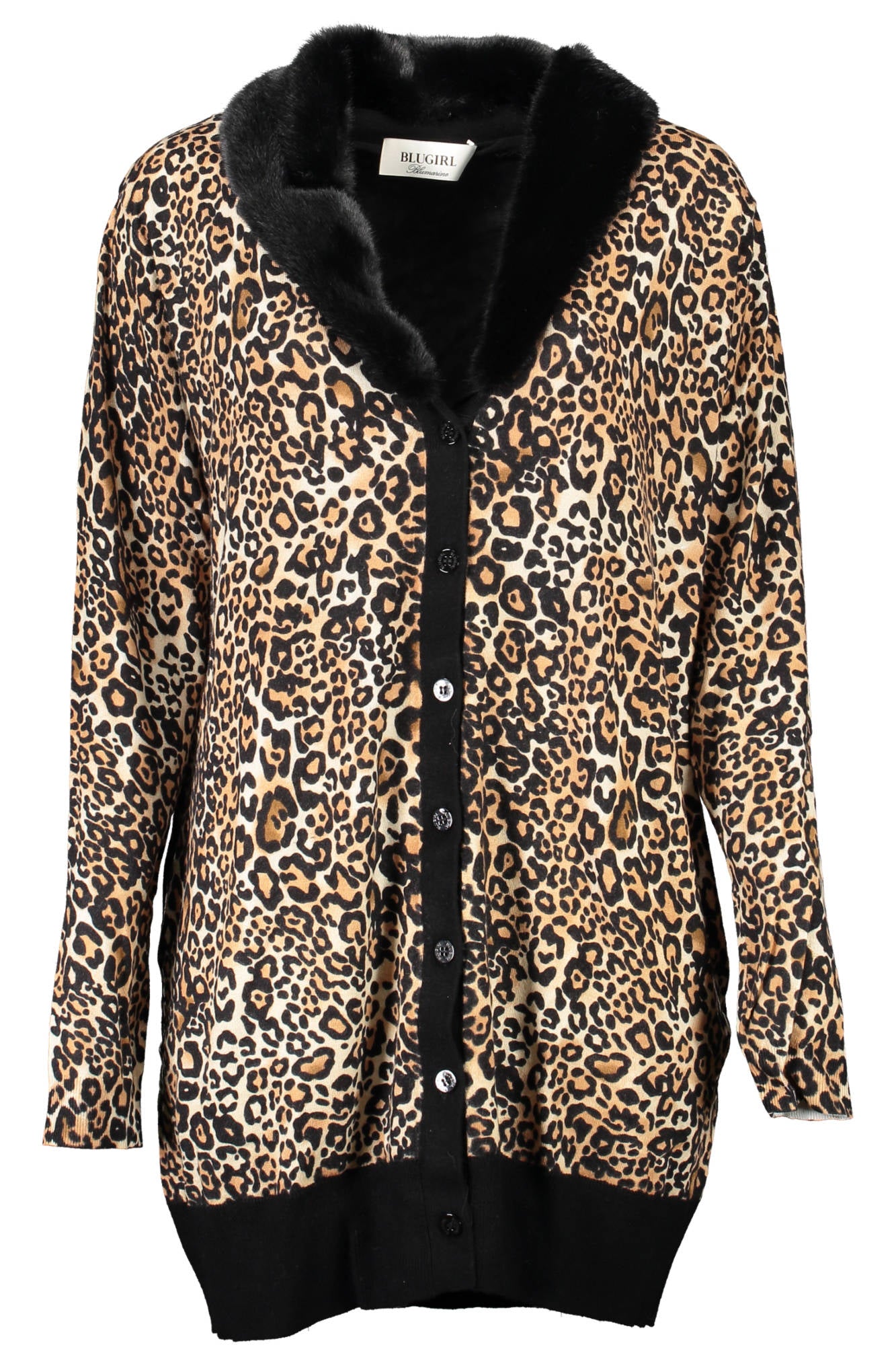 BLUGIRL CARDIGAN FRAU SCHWARZ