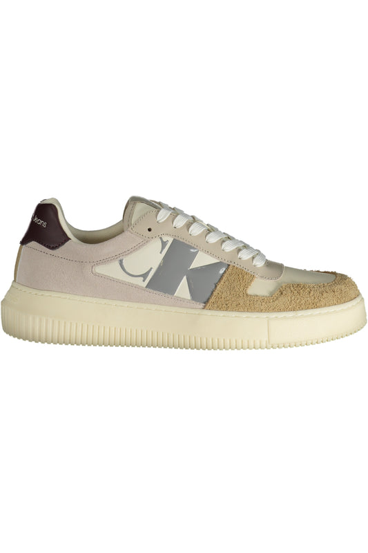 CALVIN KLEIN BEIGE HERREN-SPORTSCHUHE