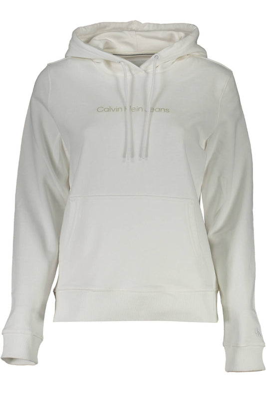 CALVIN KLEIN SWEATSHIRT OHNE REISSVERSCHLUSS DAMEN WEISS