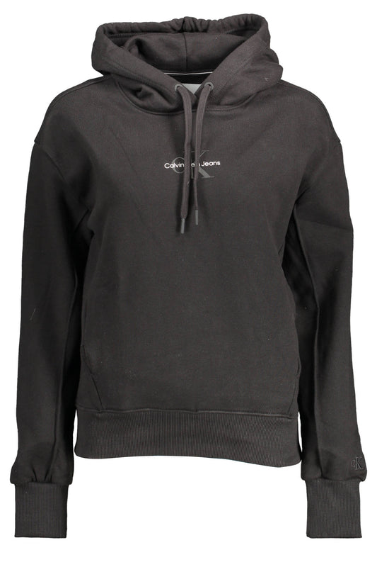 CALVIN KLEIN SWEATSHIRT OHNE REISSVERSCHLUSS DAMEN SCHWARZ