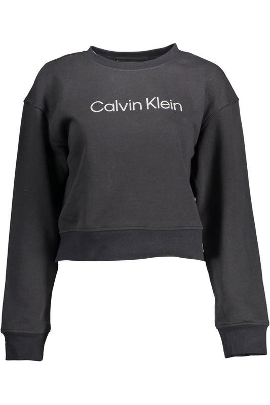 CALVIN KLEIN SWEATSHIRT OHNE REISSVERSCHLUSS DAMEN SCHWARZ