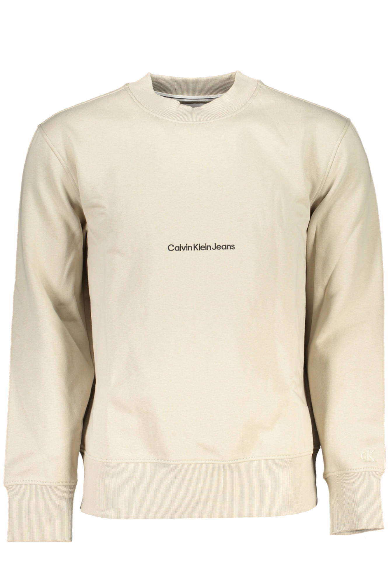 CALVIN KLEIN BEIGES SWEATSHIRT MIT REISSVERSCHLUSS FÜR HERREN