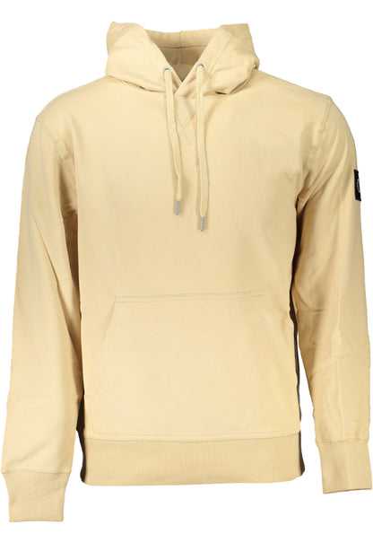 CALVIN KLEIN BEIGES SWEATSHIRT MIT REISSVERSCHLUSS FÜR HERREN
