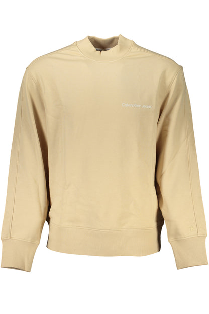 CALVIN KLEIN BEIGES SWEATSHIRT MIT REISSVERSCHLUSS FÜR HERREN