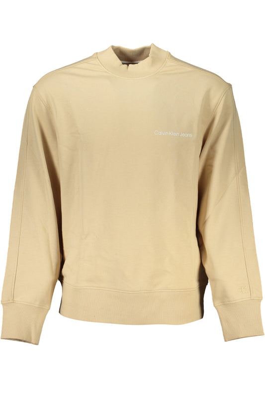 CALVIN KLEIN BEIGES SWEATSHIRT MIT REISSVERSCHLUSS FÜR HERREN