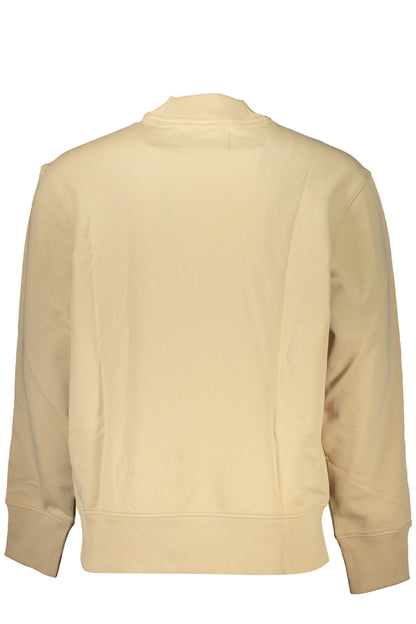 CALVIN KLEIN BEIGES SWEATSHIRT MIT REISSVERSCHLUSS FÜR HERREN