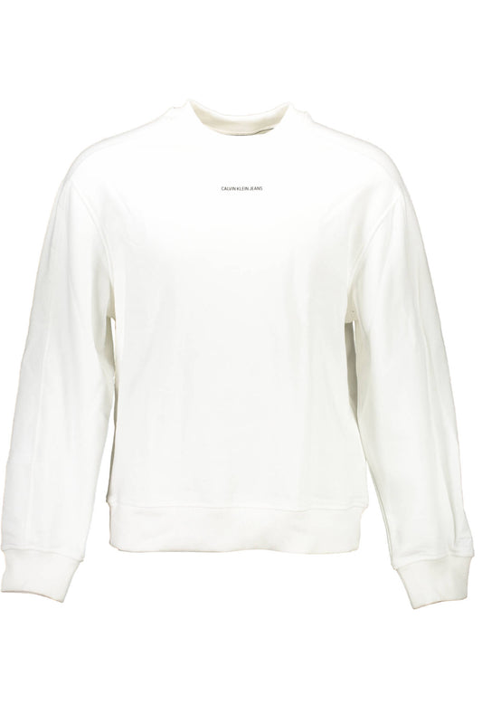 CALVIN KLEIN SWEATSHIRT OHNE REISSVERSCHLUSS HERREN WEISS