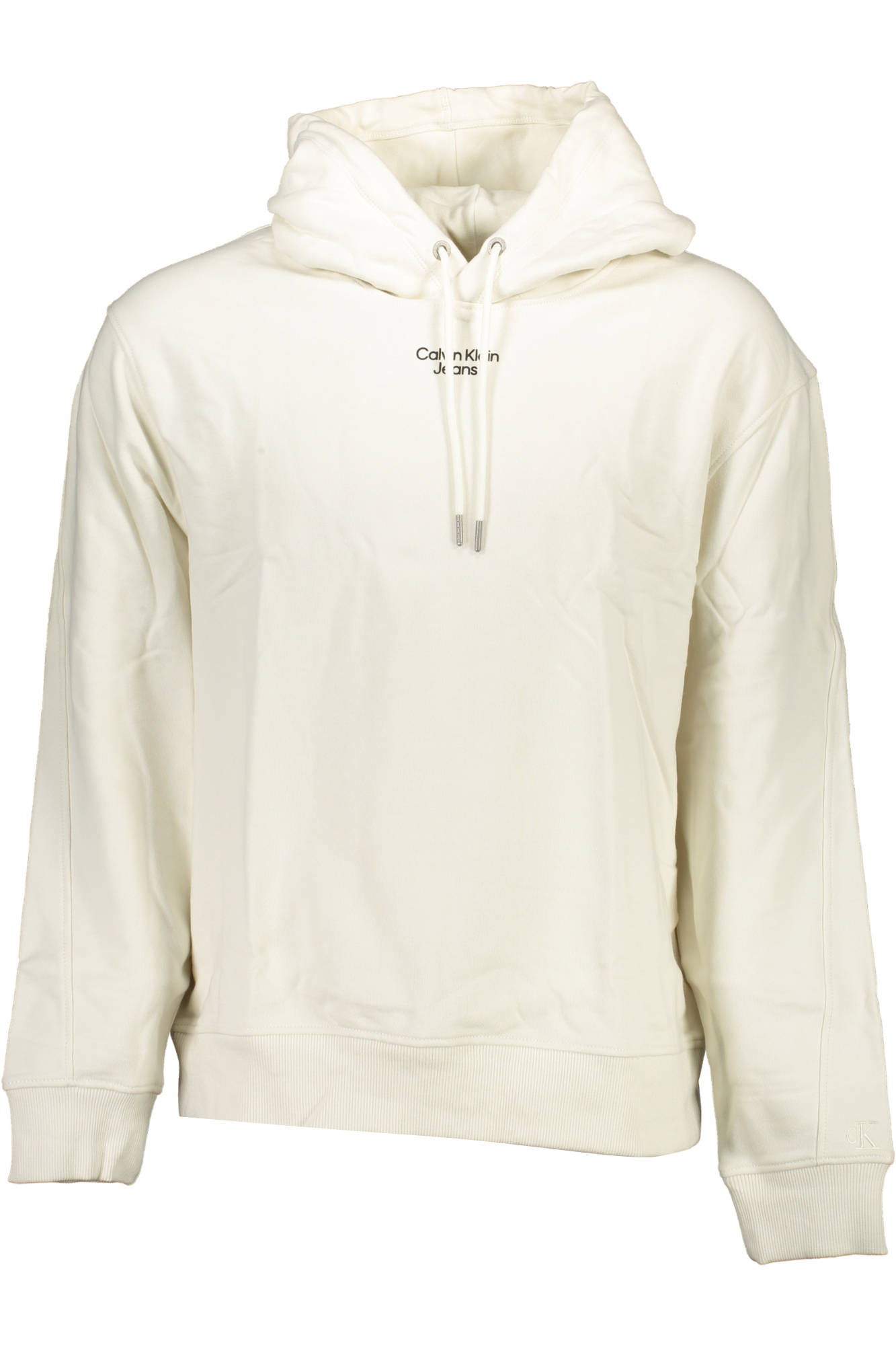 CALVIN KLEIN WEISS HERREN SWEATSHIRT OHNE REISSVERSCHLUSS