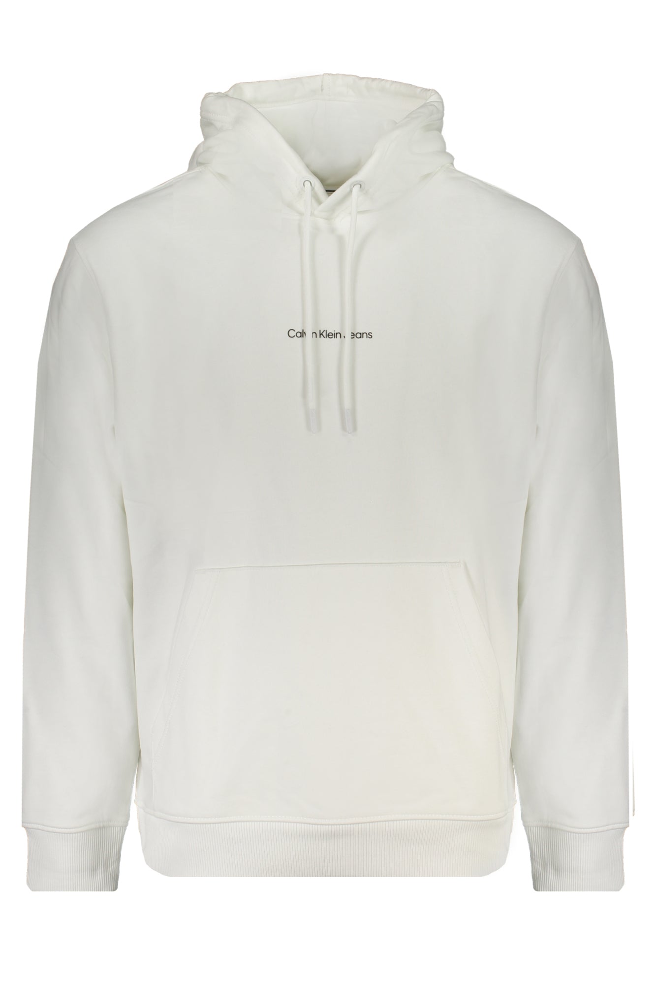 CALVIN KLEIN WEISSES SWEATSHIRT FÜR HERREN MIT REISSVERSCHLUSS