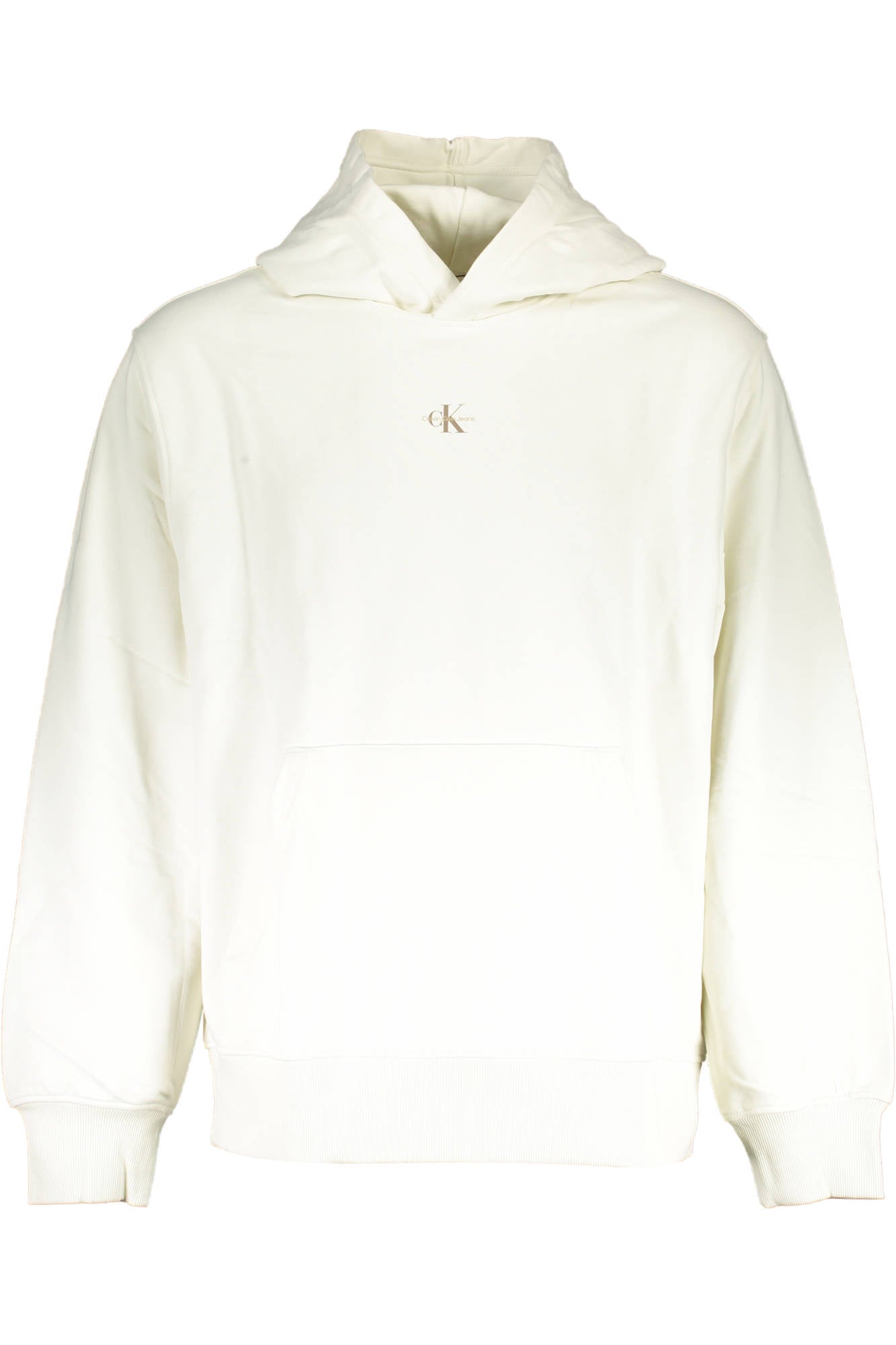 CALVIN KLEIN WEISS HERREN SWEATSHIRT OHNE REISSVERSCHLUSS
