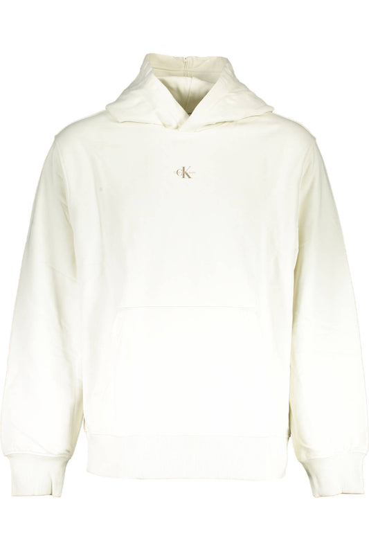 CALVIN KLEIN WEISS HERREN SWEATSHIRT OHNE REISSVERSCHLUSS
