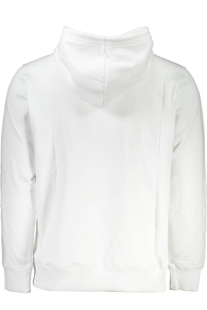 CALVIN KLEIN WEISSES SWEATSHIRT FÜR HERREN MIT REISSVERSCHLUSS