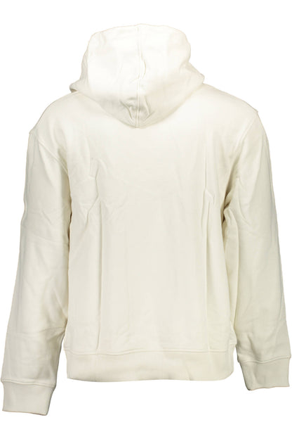 CALVIN KLEIN WEISS HERREN SWEATSHIRT OHNE REISSVERSCHLUSS