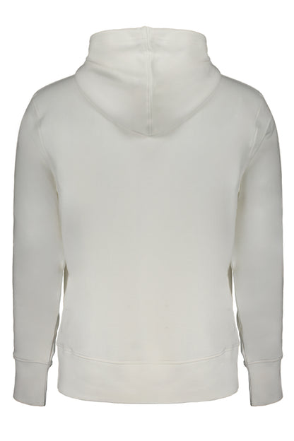 CALVIN KLEIN WEISSES SWEATSHIRT FÜR HERREN MIT REISSVERSCHLUSS