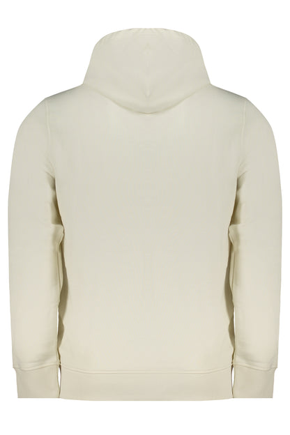 CALVIN KLEIN WEISSES SWEATSHIRT FÜR HERREN MIT REISSVERSCHLUSS