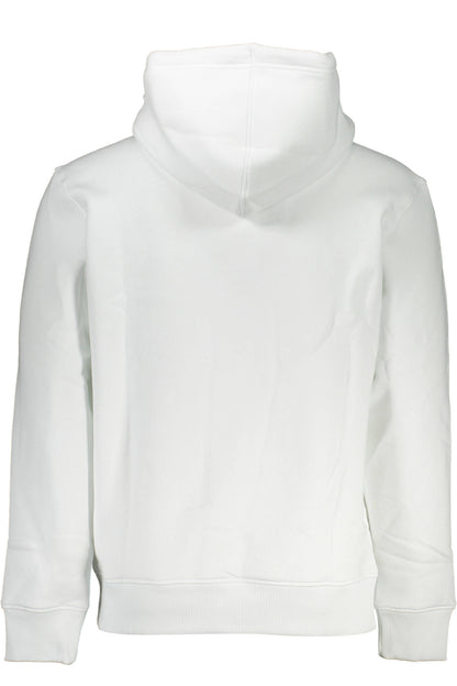 CALVIN KLEIN WEISSES SWEATSHIRT FÜR HERREN MIT REISSVERSCHLUSS