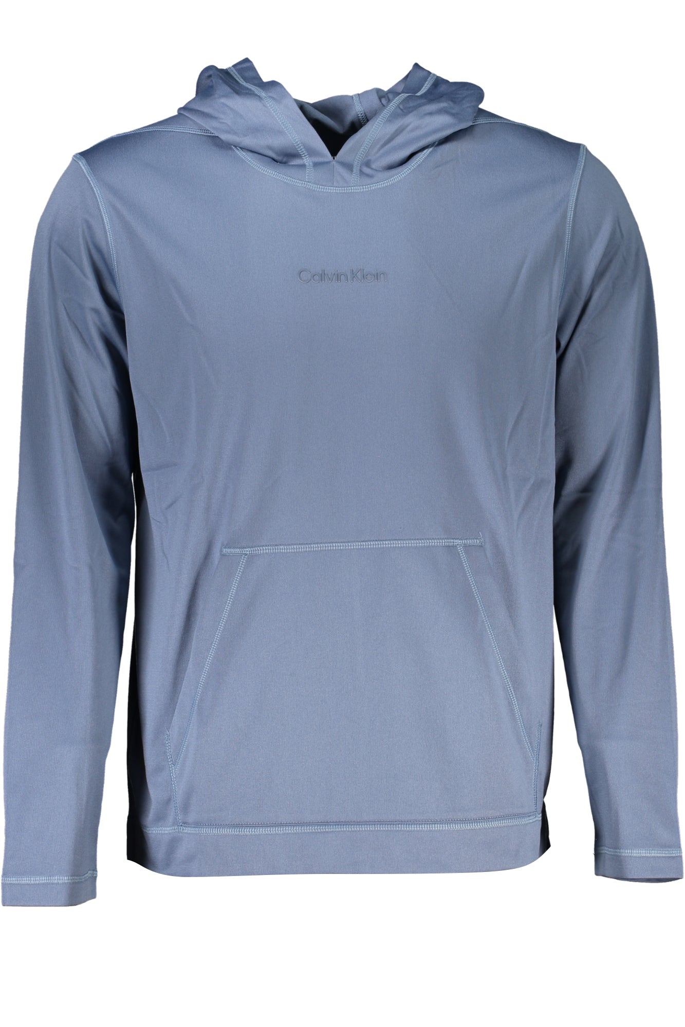 CALVIN KLEIN HERREN-SWEATSHIRT BLAU MIT REISSVERSCHLUSS